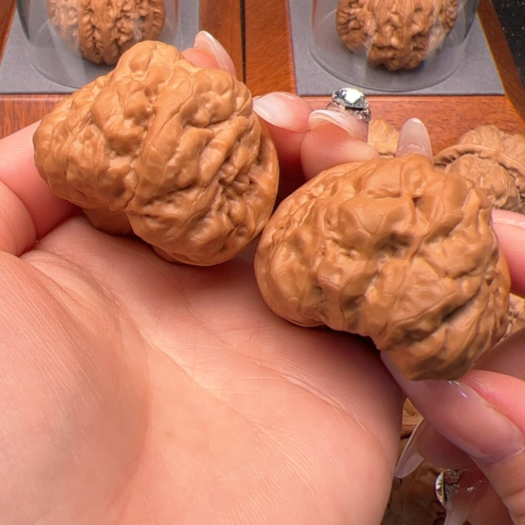 文玩核桃把件蛤蟆42丽