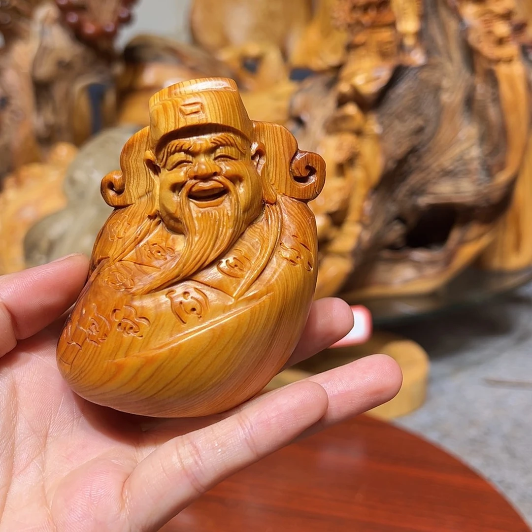 柏木（崖柏）樂*C崖柏木手把件摆件