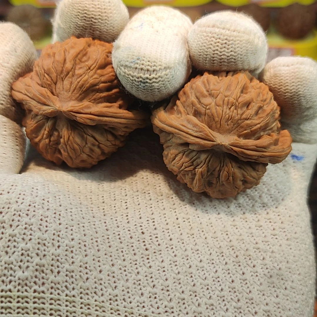 吊坠文玩核桃白狮子42