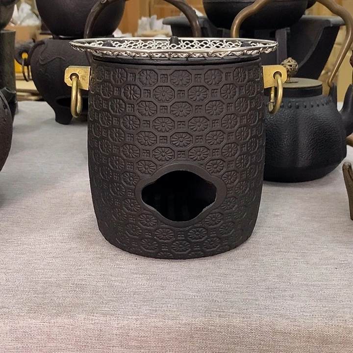 团花碳炉铸铁+考网