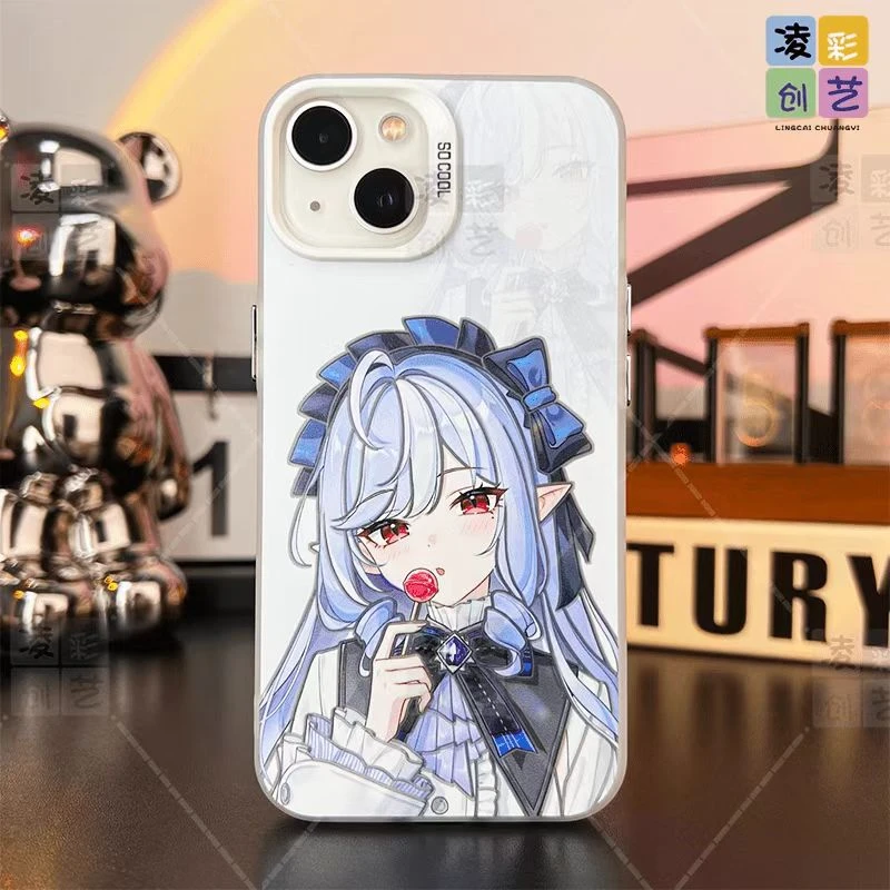 凌彩创艺适用于苹果16华为小米绝区零星见雅二次元大孔IMD彩银壳