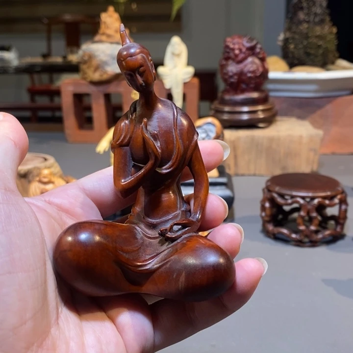 机***号木北魏佛黄杨木一个
