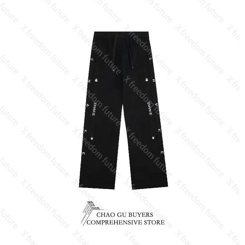 小众设计潮牌买手店男女同款"吃豆人”长裤78908