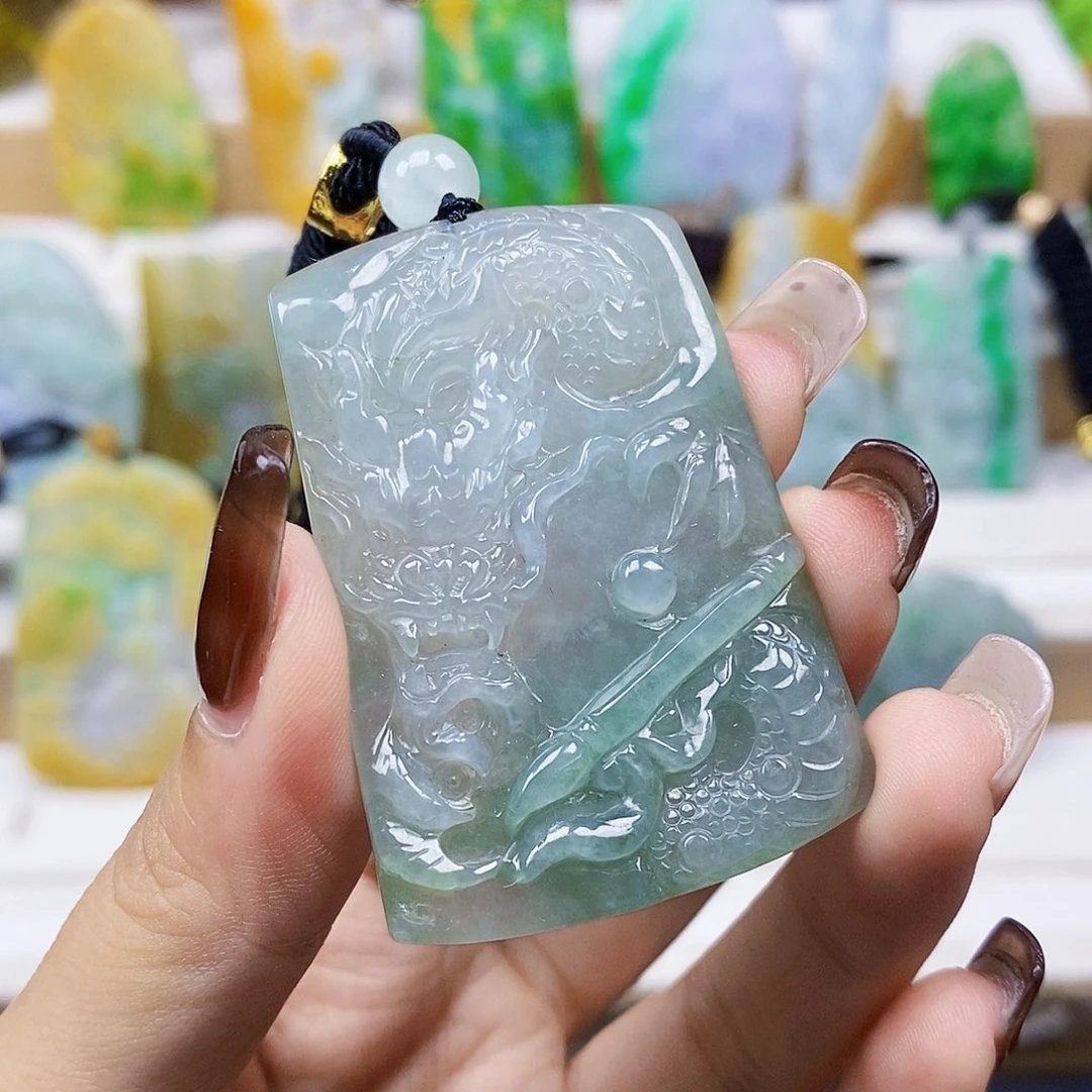 定制翡翠未镶嵌天然翡翠A货