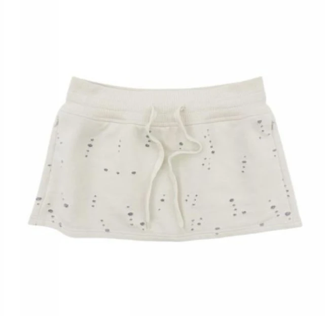 【LIBERTIES】Cplus Series25SS撞色破洞短裙