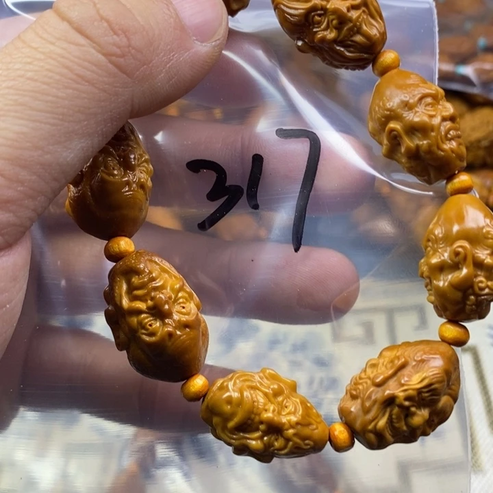 橄榄核手串/手链橄榄核雕工艺手串