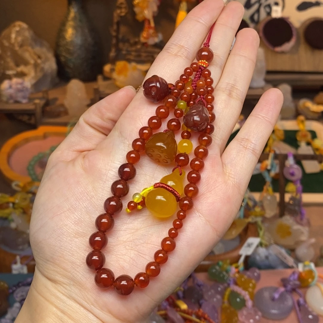 玛瑙/玉髓未镶嵌车挂