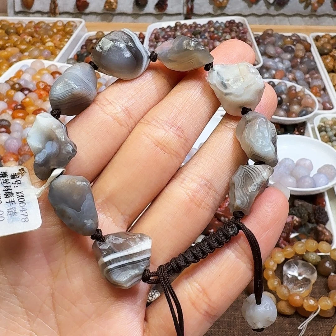 玛瑙/玉髓手链未镶嵌
