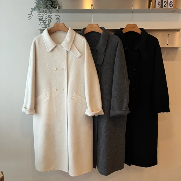 “济州晚风”双排扣大衣
