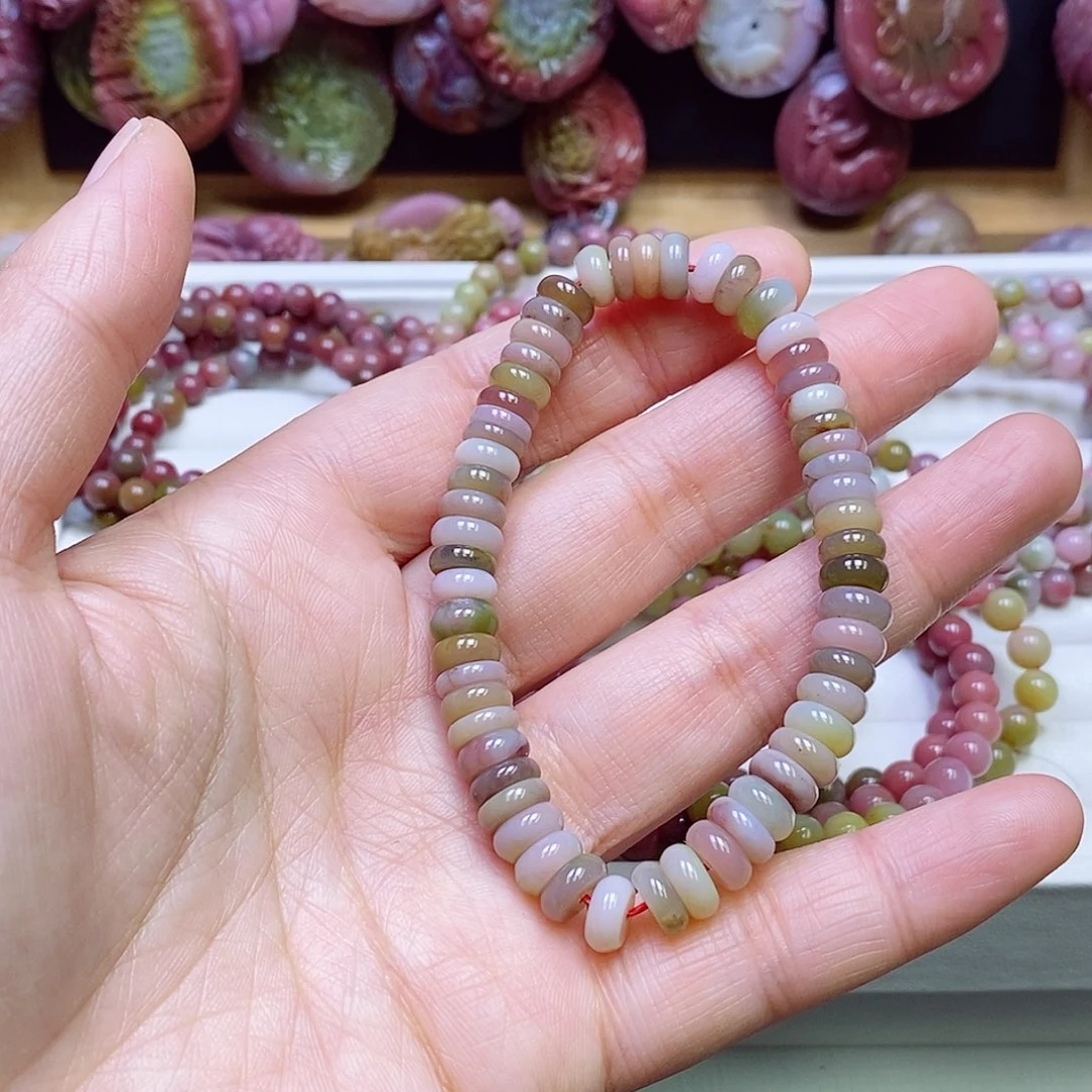 玛瑙/玉髓盐源玛瑙手链未镶嵌
