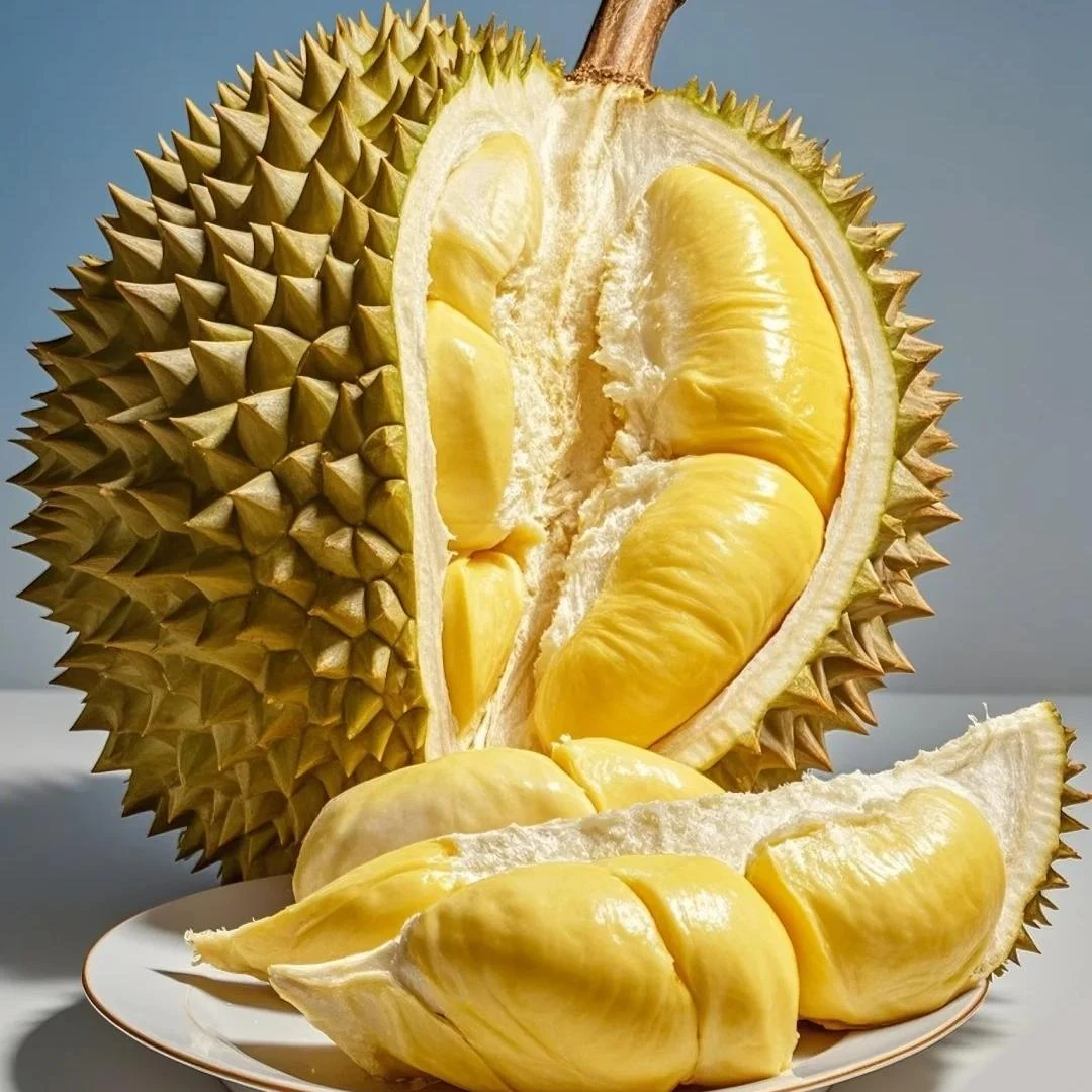 小马哥生劈拒赔泰国正宗金枕榴莲鲜果小核品种1粒【顺丰包邮】