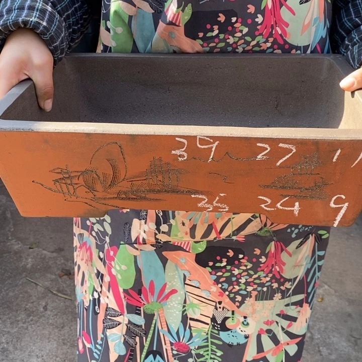 紫砂花盆身体不舒服