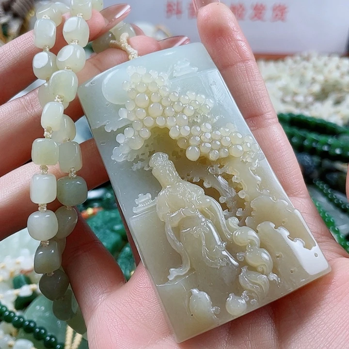 未镶嵌和田玉挂件