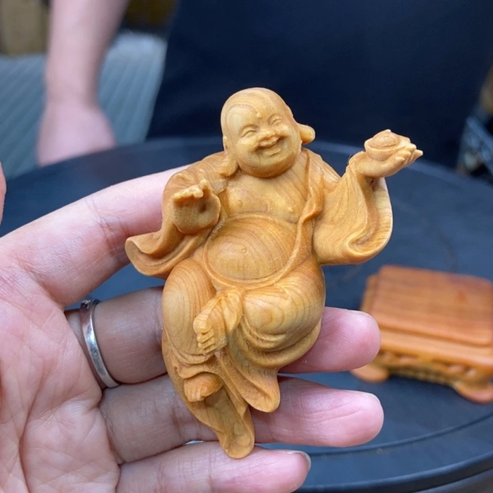 柏木（崖柏）手把件