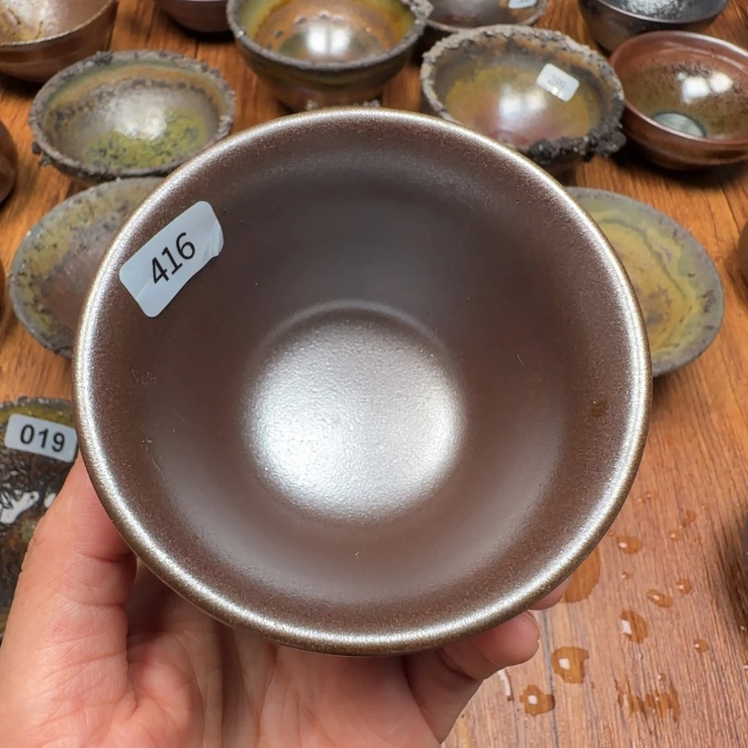 老***吴柴烧建盏茶盏茶杯416
