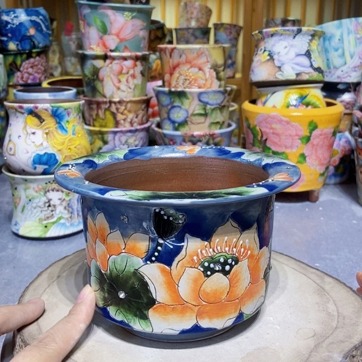 景德镇艺术手绘作品