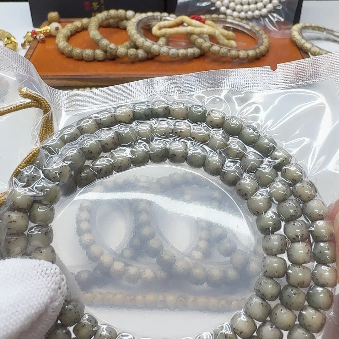 星月菩提吊坠124梵天绿冰河豚6左右108