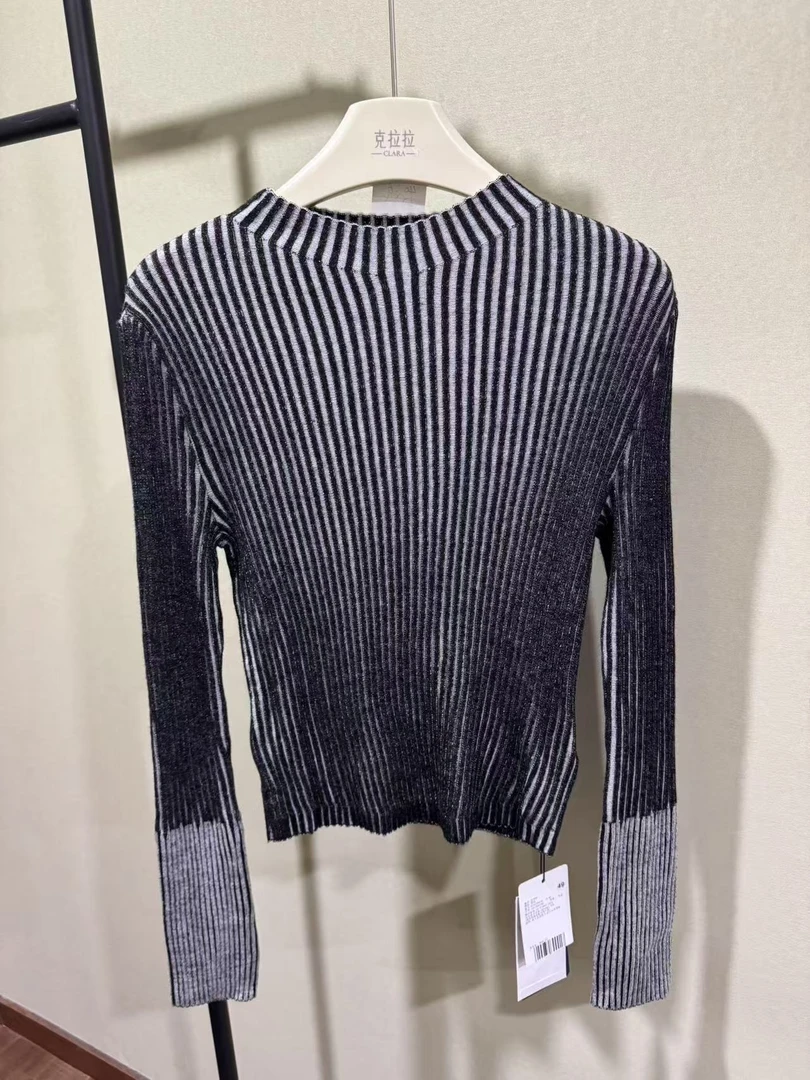 半高领纯色简约时尚长袖套头女装针织衫CC52106050