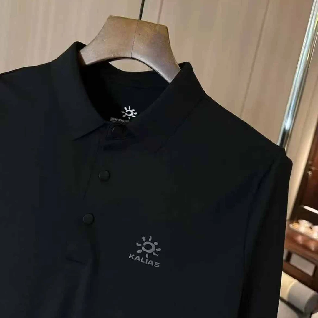 C【太阳_POLO】高奢舒适时尚翻领高定奢品休闲男女polo衫