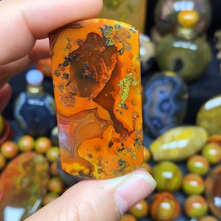 玛瑙/玉髓未镶嵌颈饰