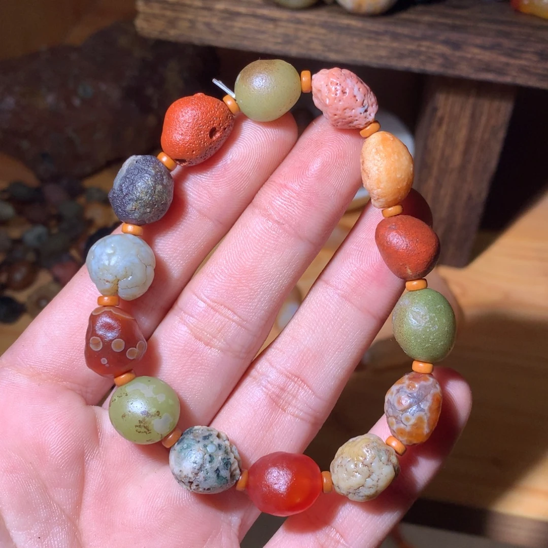 玛瑙/玉髓未镶嵌阿拉善戈壁玛瑙