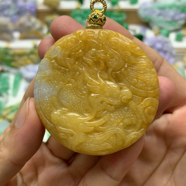 颈饰未镶嵌翡翠翡翠