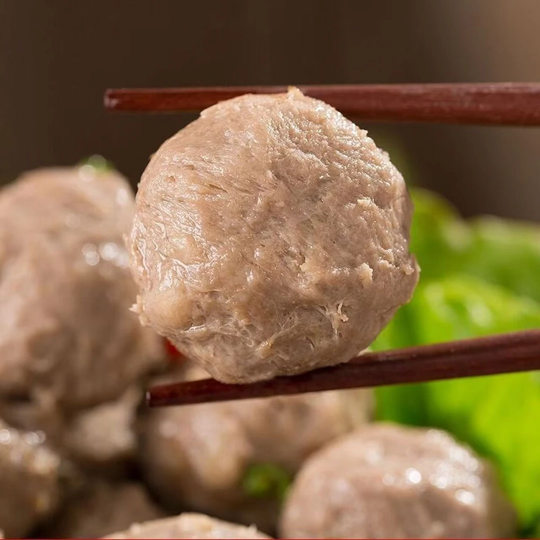 《君葆乐》牛筋丸牛肉丸子牛肉B级火锅牛丸新鲜丸子中方牛肉丸