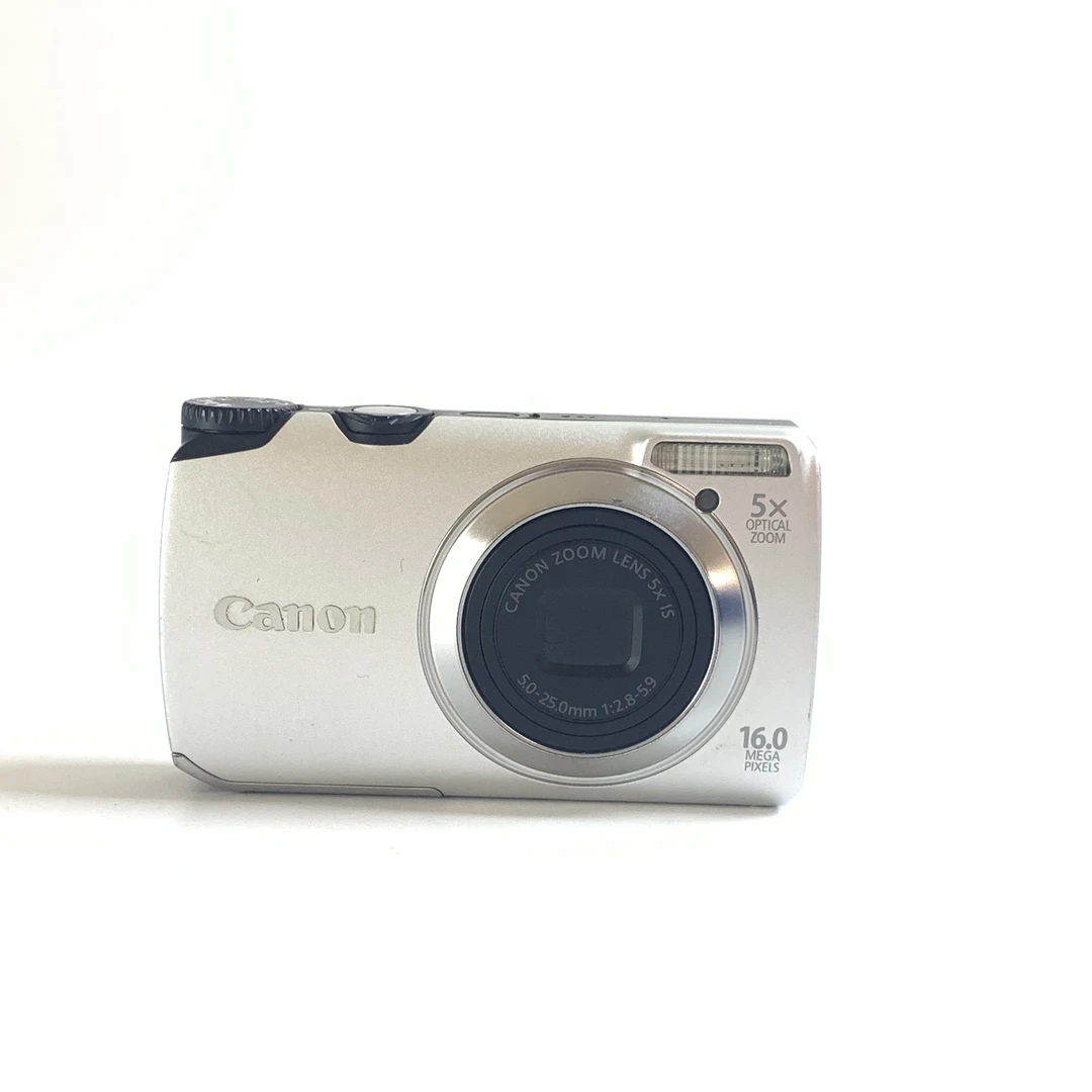 95新 Canon/佳能 A3300 银色 1600万像素 CCD数码相机