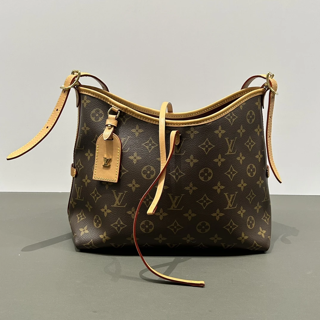 95新 LouisVuitton/路易威登 经典老花carryall 小号 73322