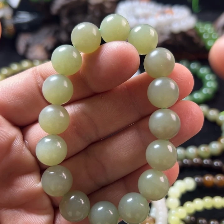 和田玉（糖玉）未镶嵌手链