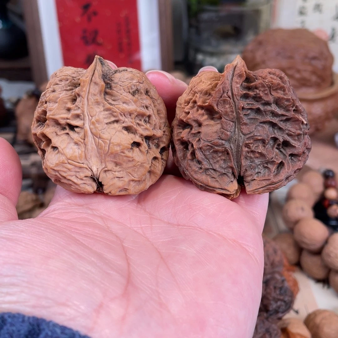 文玩核桃把件内**足福利半壁45尺（瑕疵）