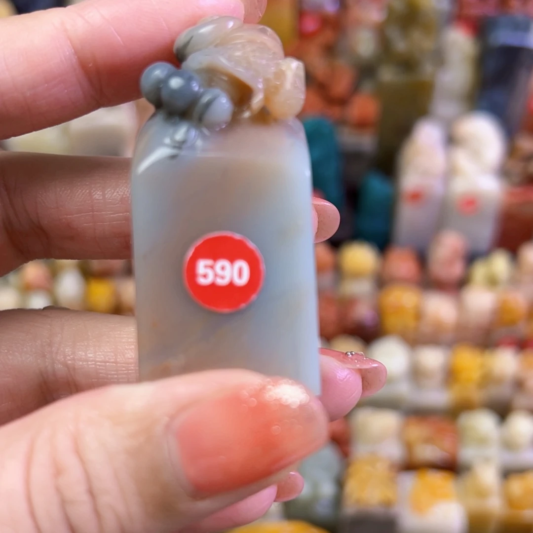 昌化石印石涅*手工篆刻