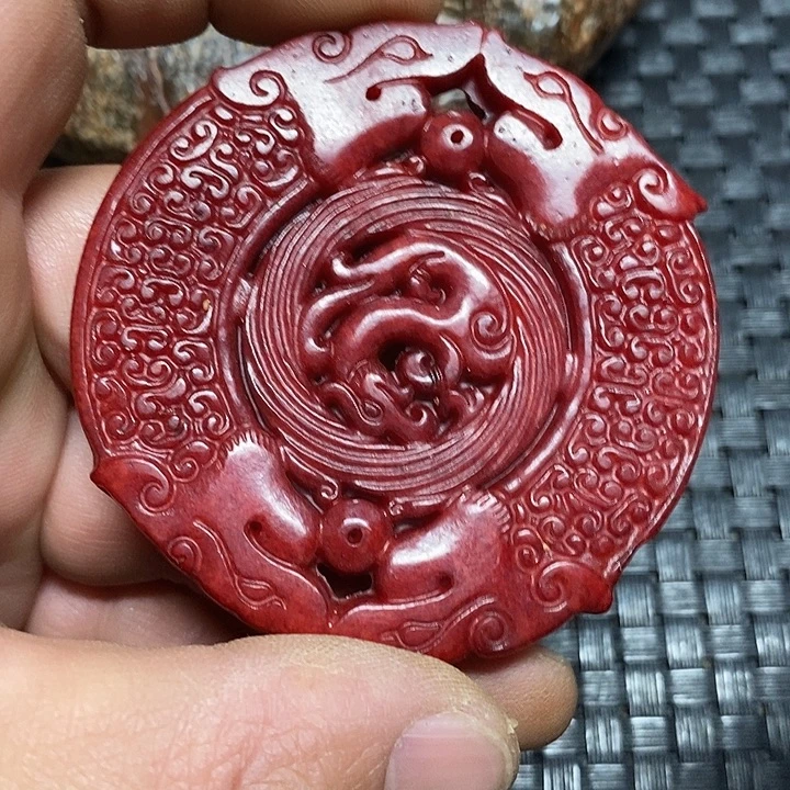龙脊菩提吊坠