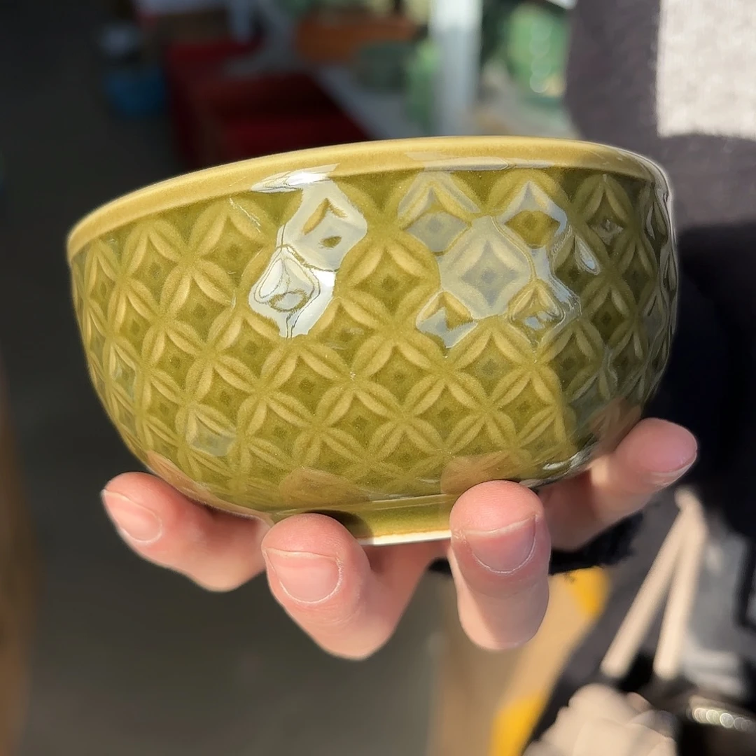 龙泉云间青瓷小米茶器