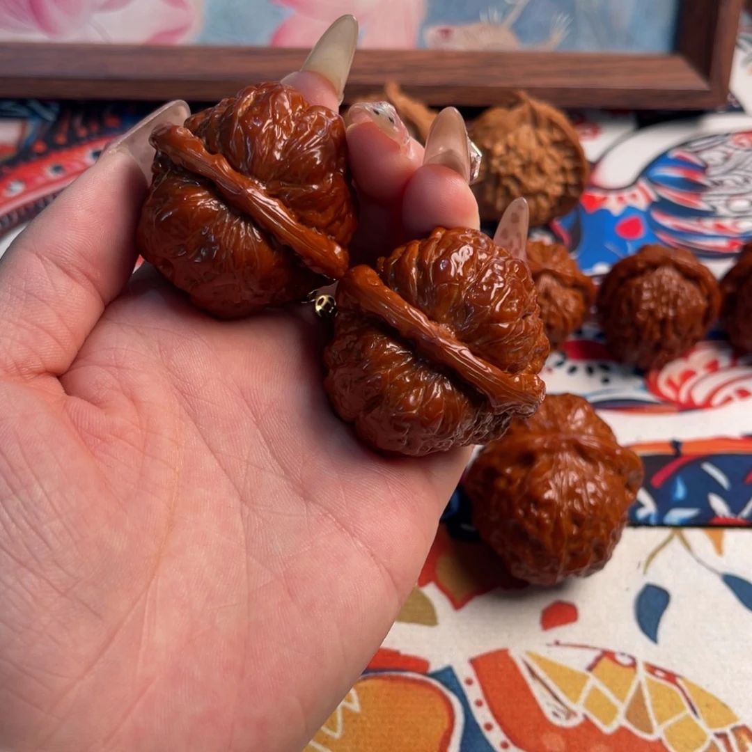 文玩核桃吊坠蛤蟆头42