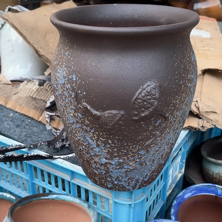 紫砂茶碗莲蓬口径21*27