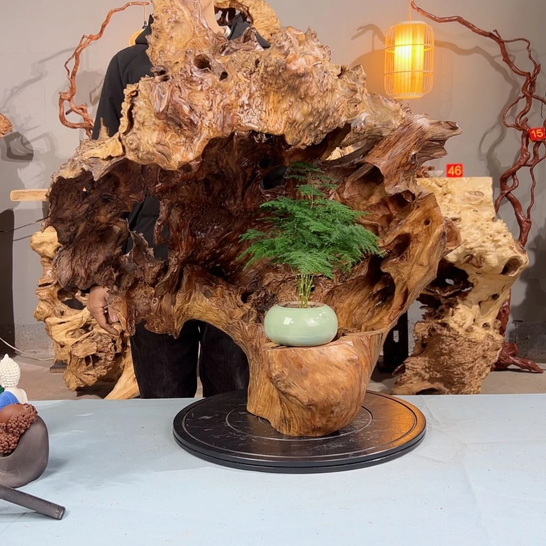 香榧木夜****馆皖南根雕艺术33333