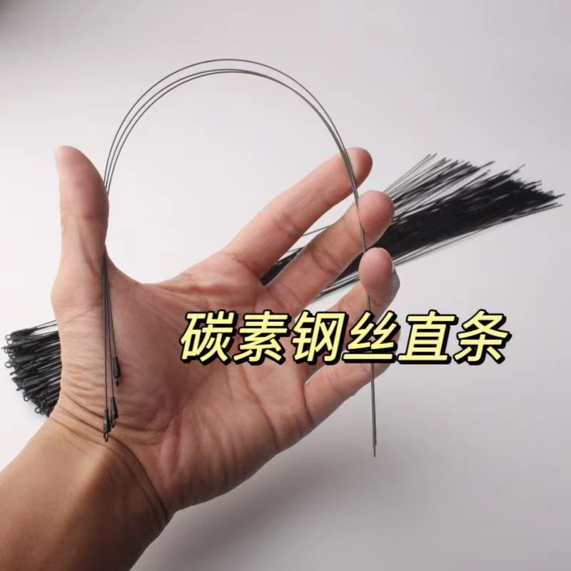 【视频同款】成品做好麻花结碳素直条钢丝五金钢丝加工件