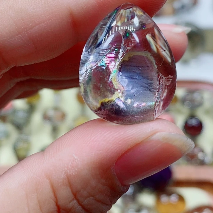 未镶嵌颈饰紫晶水晶