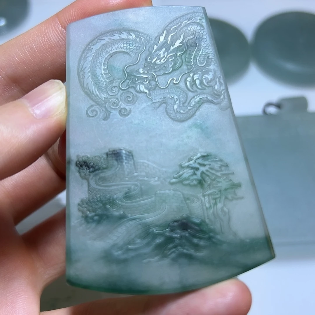 未镶嵌定制翡翠挂件