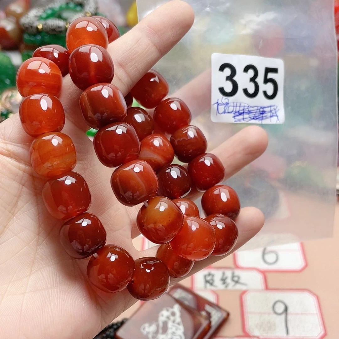 合金颈饰玛瑙/玉髓老*V