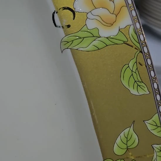 瓷片瑕疵琴瑟和鸣鱼盘一个6696666
