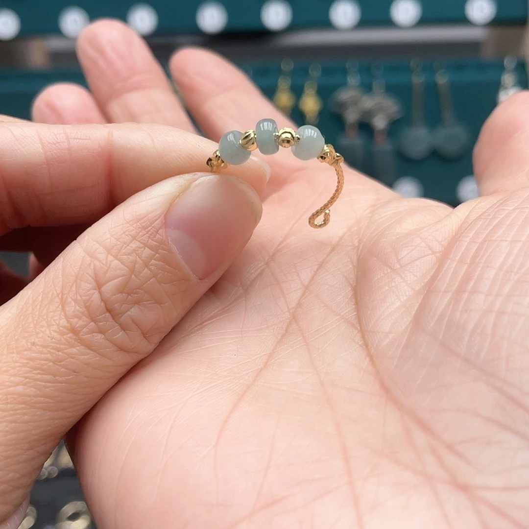 未镶嵌翡翠耳饰355