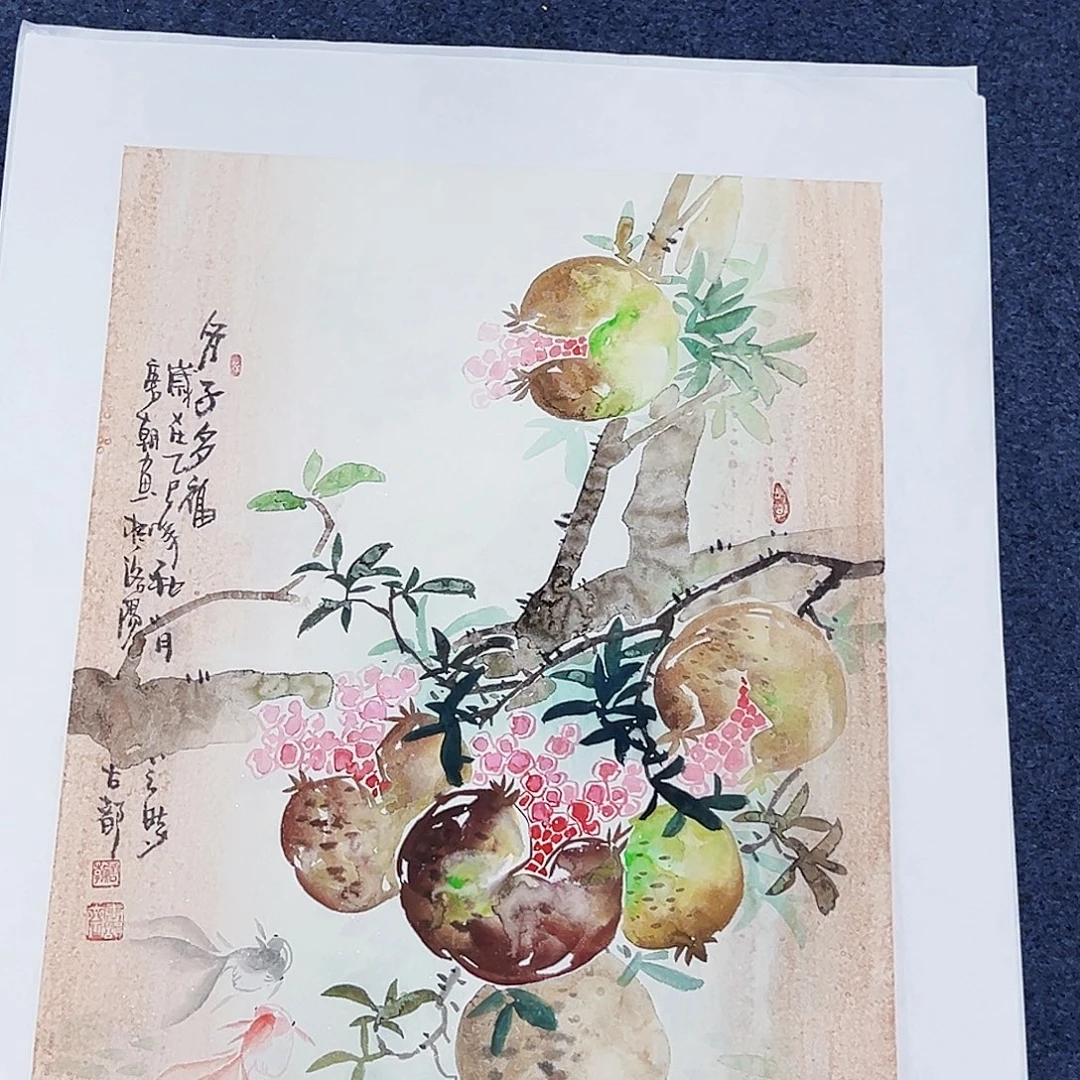 国画事事如意万事顺