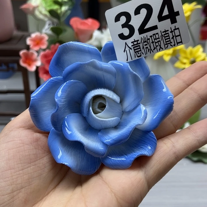 陶瓷手工制作陶瓷花