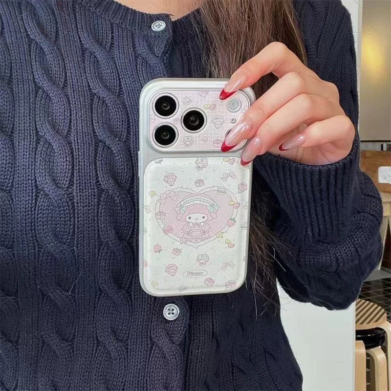 爱心美乐蒂iPhone17ProMAX手机壳苹果16ProMAX大视窗15/14/13皮