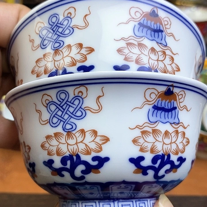 景德镇陶瓷藏式茶碗