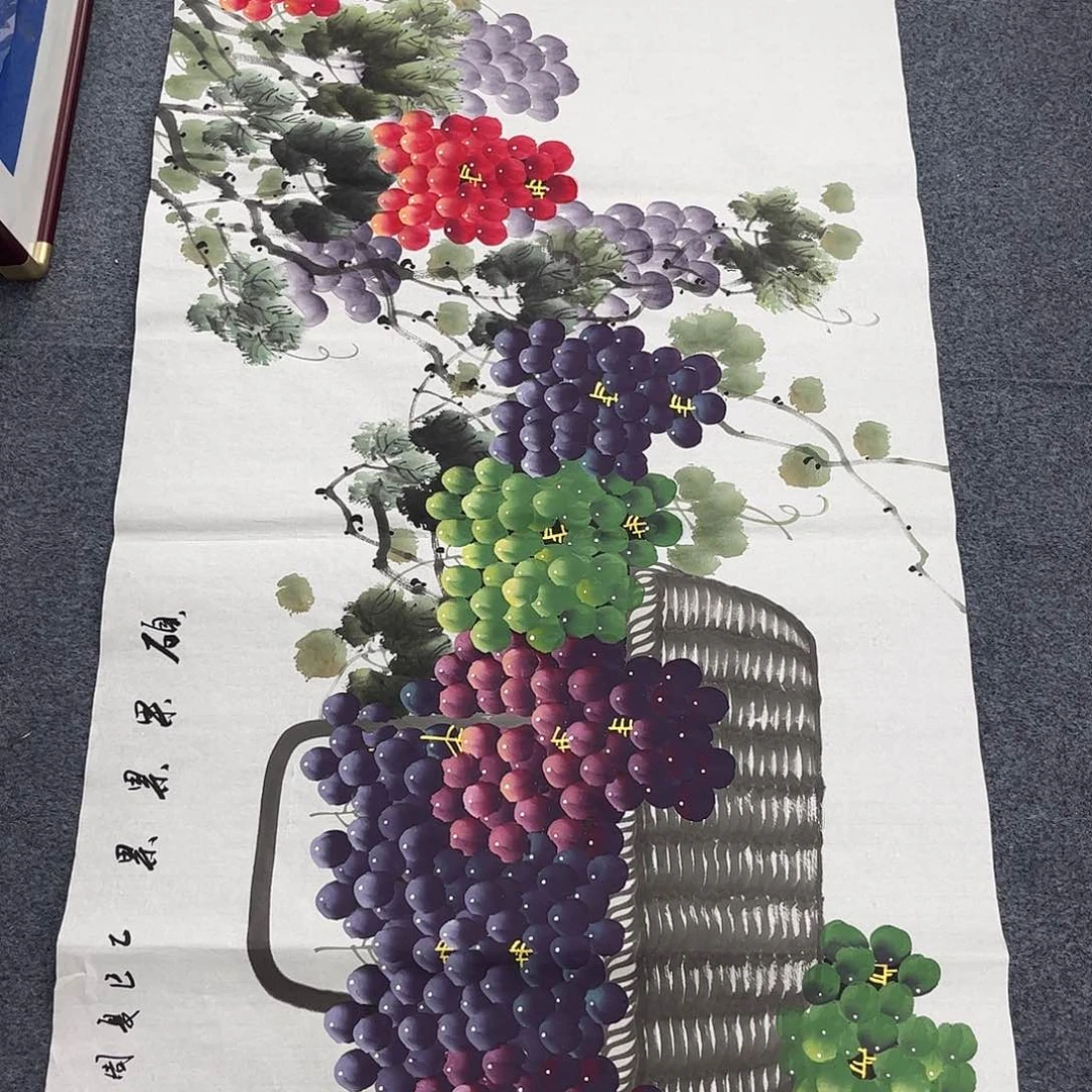 国画国画作品宣纸纯手绘