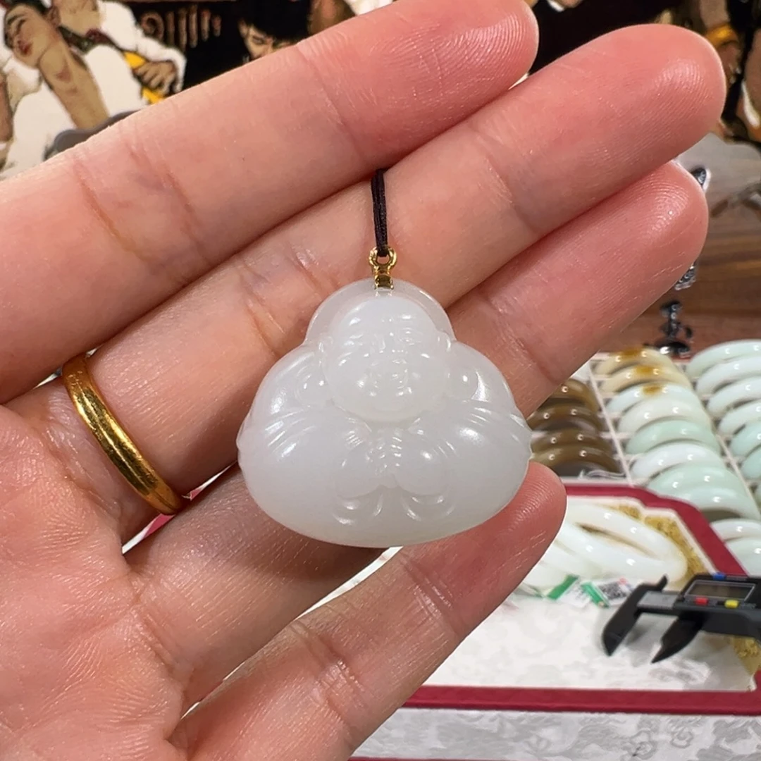 和田玉（白玉）未镶嵌颈饰