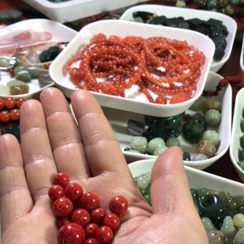 天然辰砂下***见